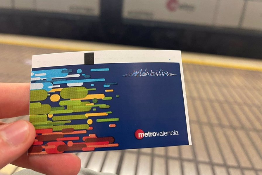Билет на метро фото