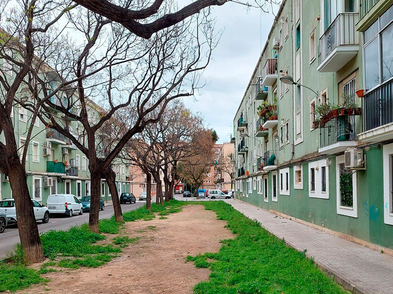 Квартал Tres Forques, район Olivereta