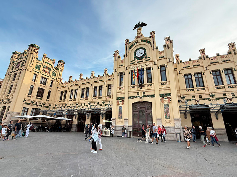 Железнодорожный вокзал Валенсии Estacion Nord, Extramurs