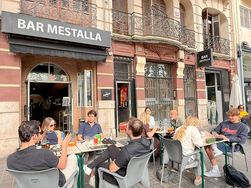 Бар Mestalla, район Pla del Real
