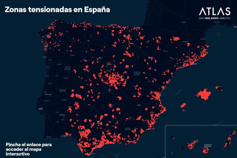Красные зоны в Испании