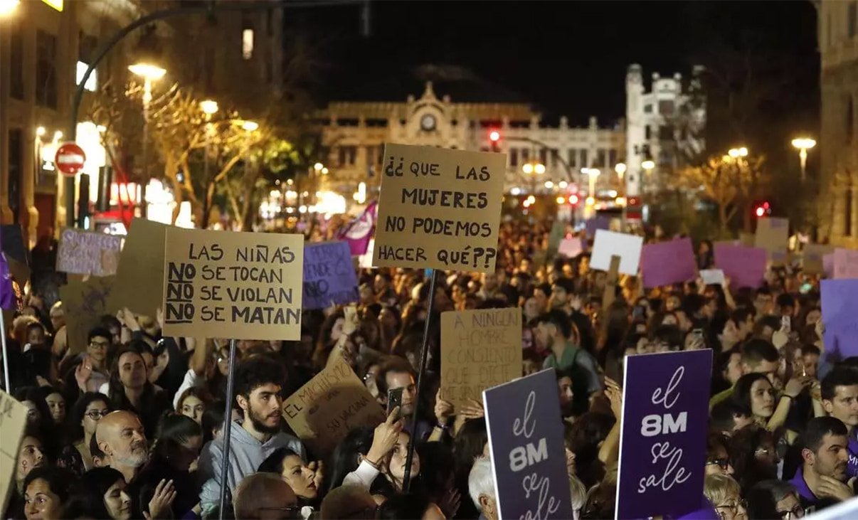 В Валенсии пройдут два феминистских марша в честь 8 марта