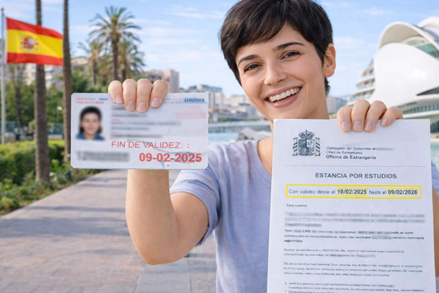 Продление студенческой визы по языковым курсам с просроченной картой TIE фото