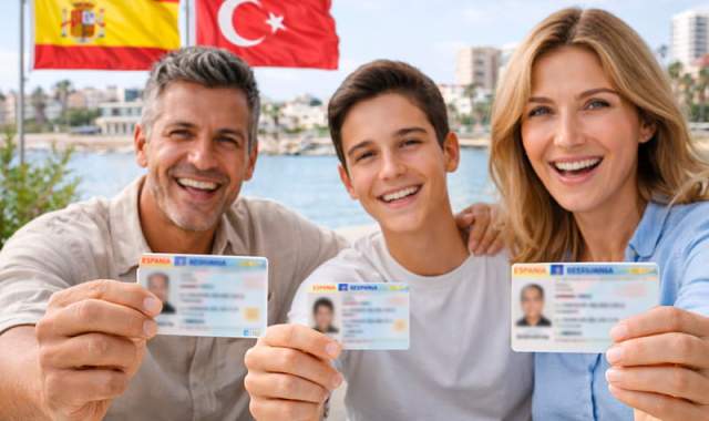 ВНЖ цифрового кочевника для семьи из Турции: одобрение на 3 года благодаря пенсионному доходу
