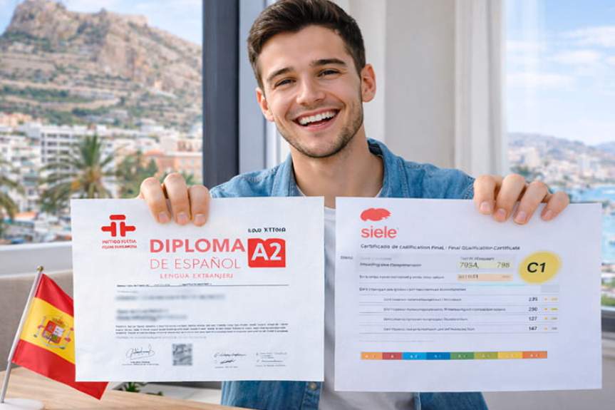 Продление студенческой визы по языковым курсам с экзаменами DELE / SIELE фото