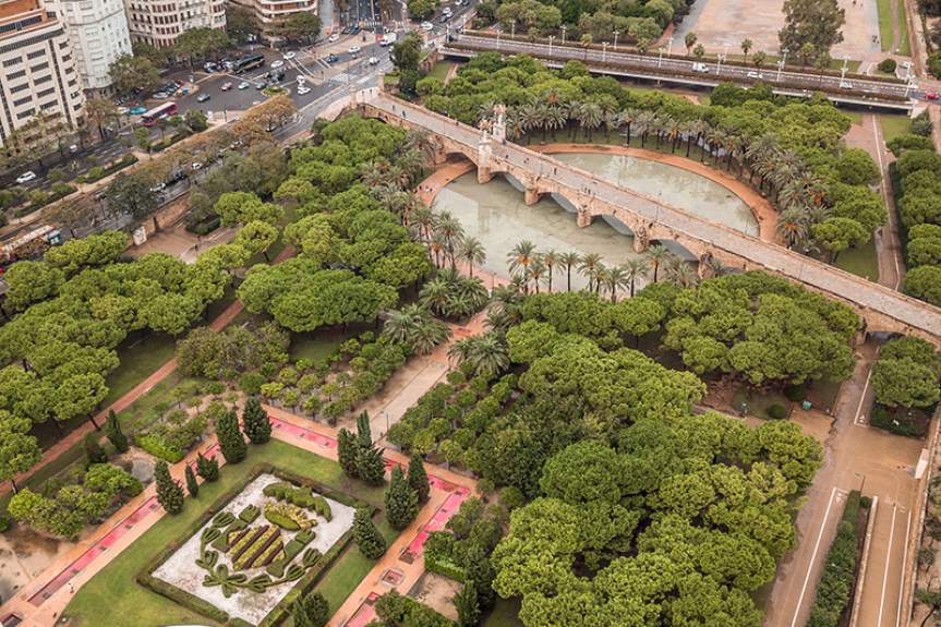 Парк Турия в Валенсии