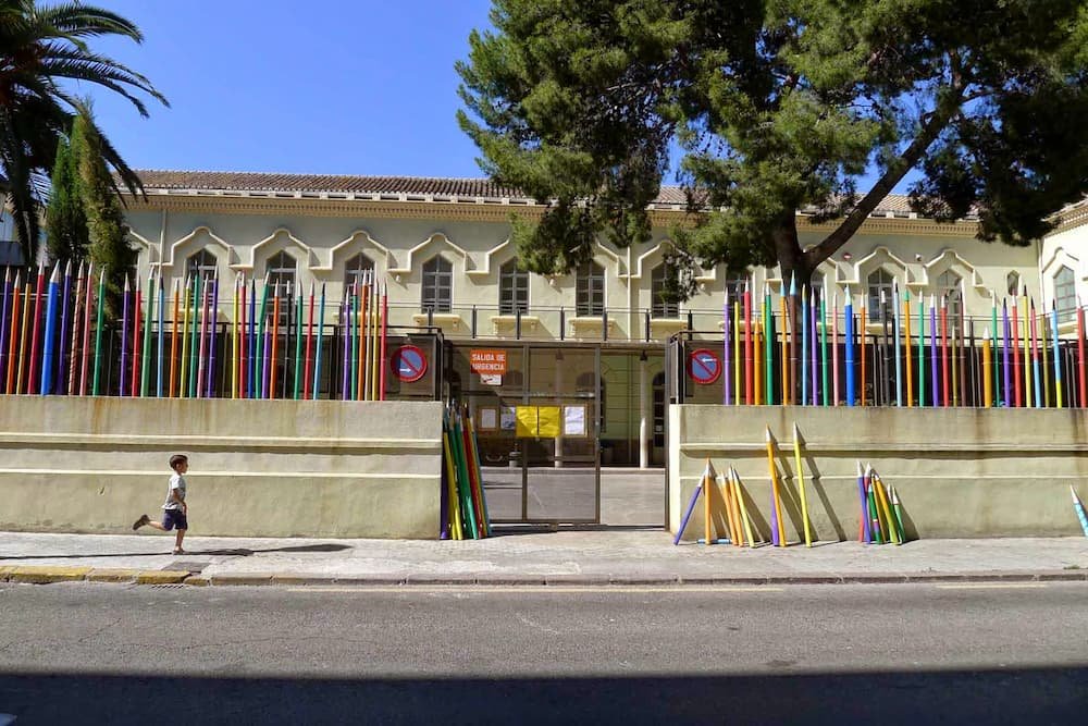 Школа в Валенсии CEIP Cervantes