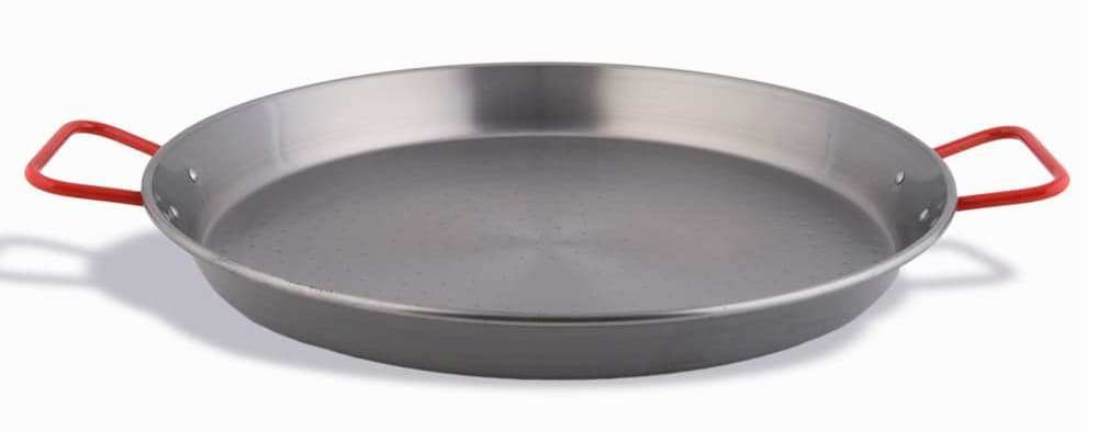 Cковорода для паэльи из полированного металла